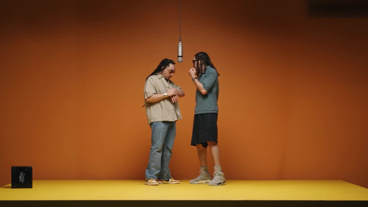 Duo character swap source clip